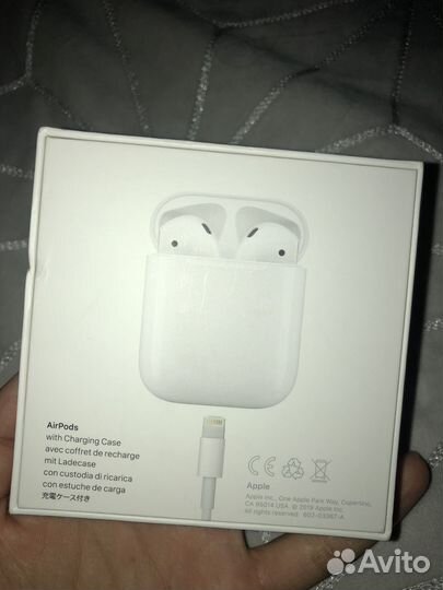 Беспроводные наушники apple airpods 2 оригинал
