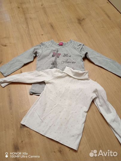 Вещи пакетом на девочку 104