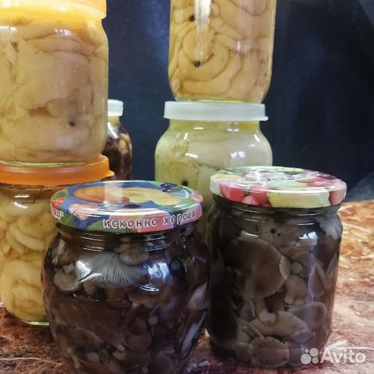 Грибы маринованные, и солёные