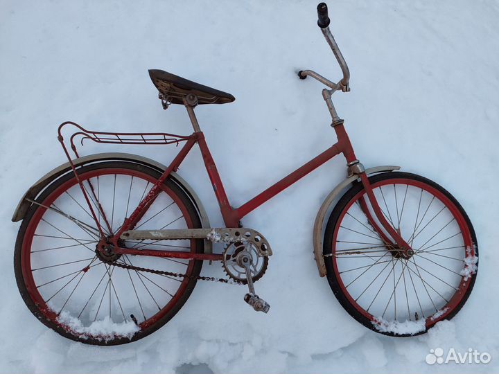 Велосипед подростковый СССР школьник