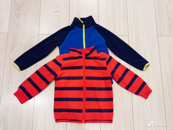 Флисовые кофты для мальчика 110