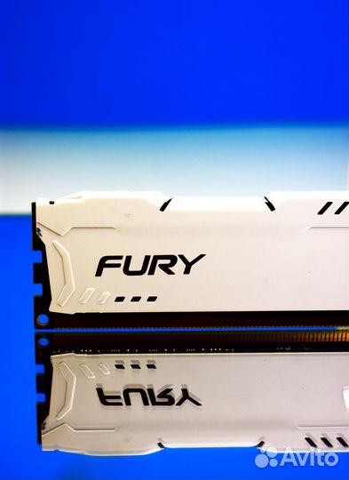 HyperX Fury DDR3 1866 мгц 16 гб