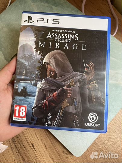 Диск assasins creed mirage ps5