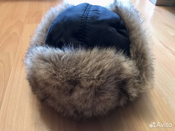 Детская зимняя шапка-ушанка