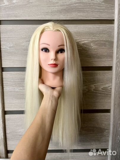 Голова манекен с волосами