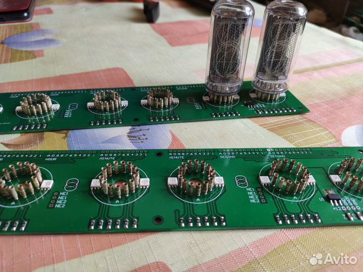 Nixie clock дополнительная плата ин-18