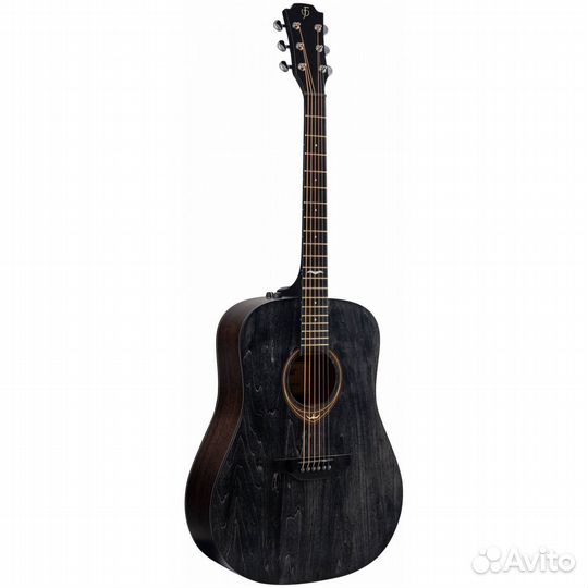 Электроакустическая гитара Flight D-145 E BK