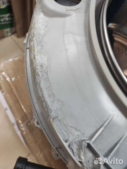 Замена подшипников стиральных машин, распил бака