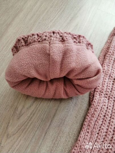 Комплект шапка и снуд