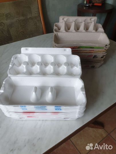 Контейнеры ячейки для яиц