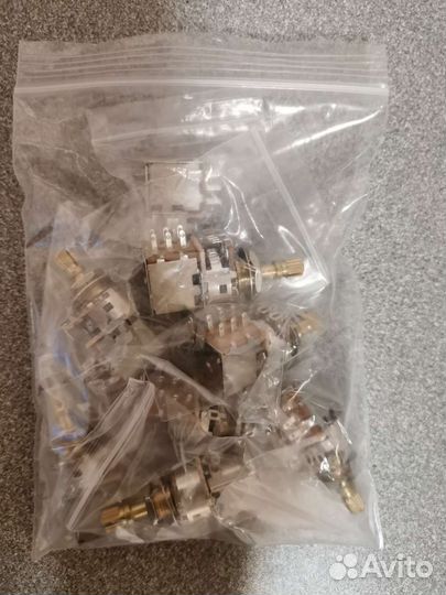 Потенциометры Push-Push 500k A и В