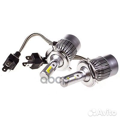 К-т ламп светод skyway H4 (C6) 12/24V 26W 6000K