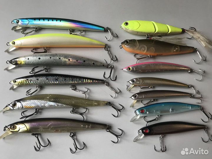 Воблеры ZipBaits, Jackall, hmkl, O.S.P., mukai