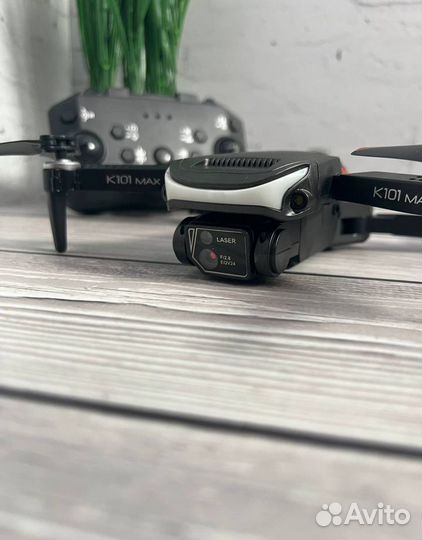 Квадрокоптер с камерой + 3 аккумулятора K101 MAX