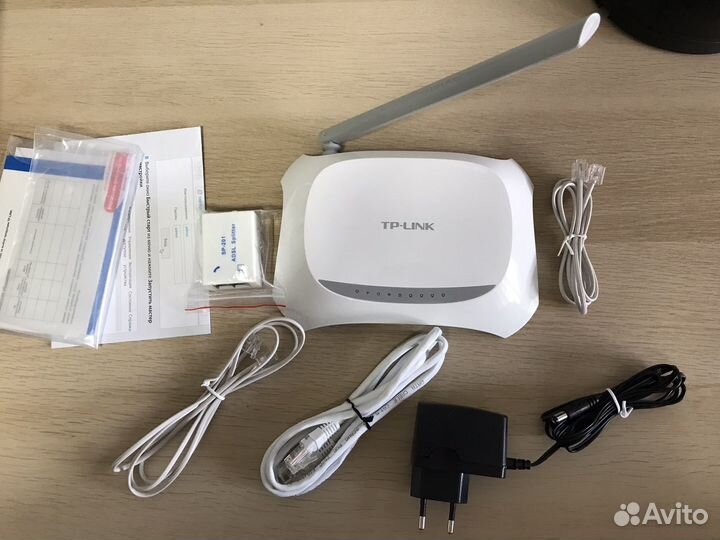 Wi-Fi роутер с adsl2+ модемом Tp-Link