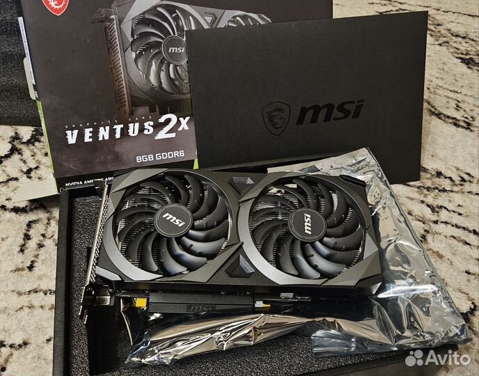 Видеокарта MSI GeForce RTX 3060 ventus 2X OC