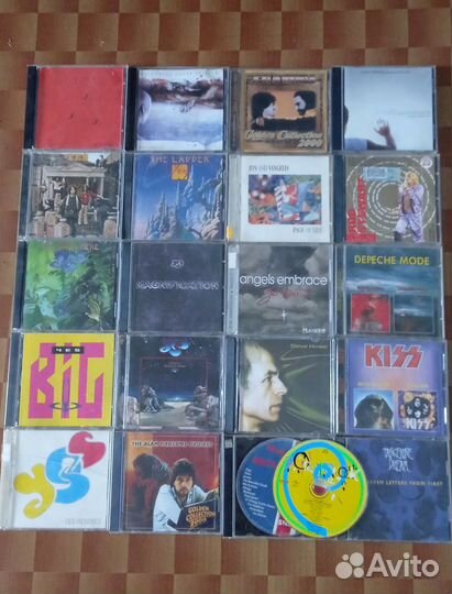 CD диски музыкальные