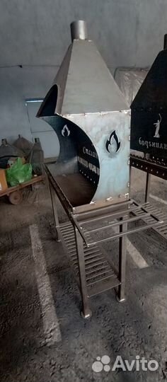 Мангал с вытяжкой М-350