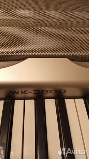 Синтезатор casio wk 3800