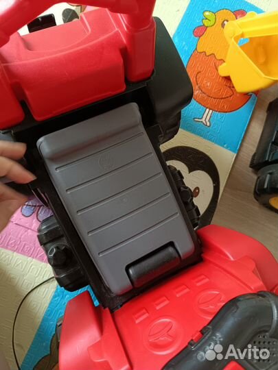 Каталка машинка+ детская горка