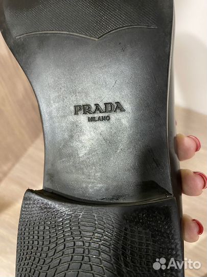 Мужские туфли prada