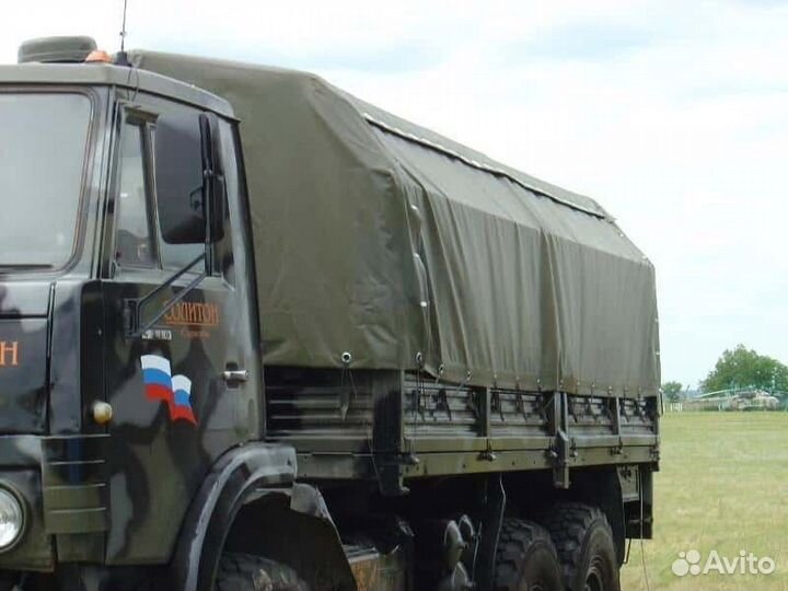 Тент на военный камаз