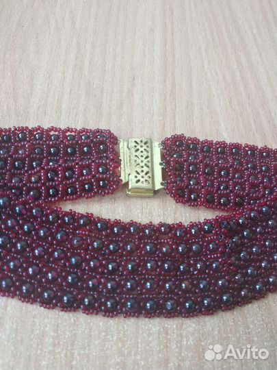 Гранатовое колье