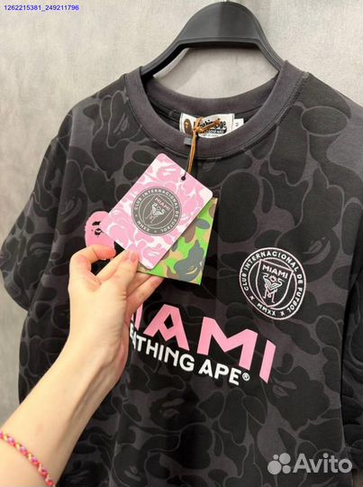 Футболка Bape Miami Black (Арт.78697)