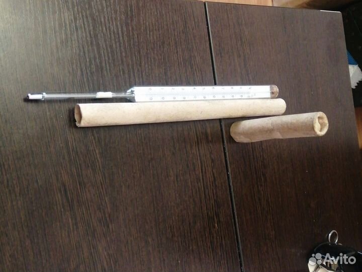 Градусник ртутный большой СССР