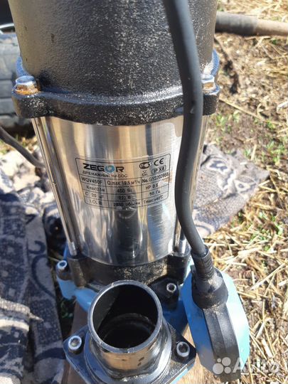 Фекальный насос с измельчителем