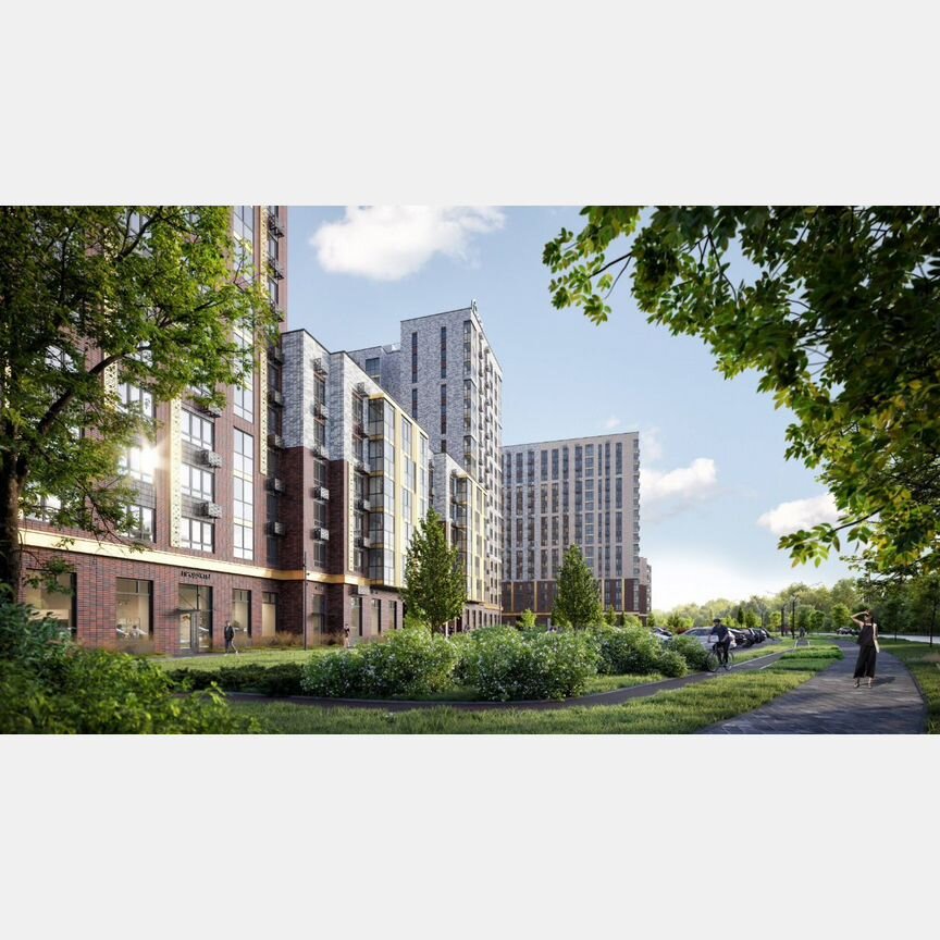 1-к. квартира, 46,5 м², 2/18 эт.