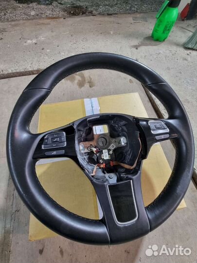 Руль volkswagen touareg nf с подогревом