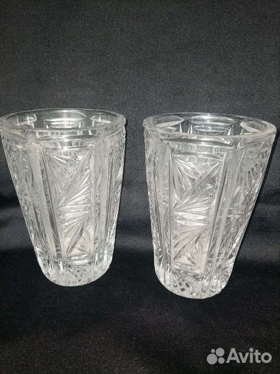 Хрусталь. Ваза, конфетница