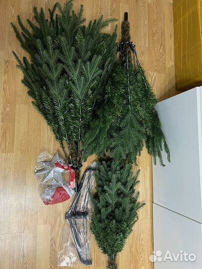 Елка искусственная двухслойная 180см