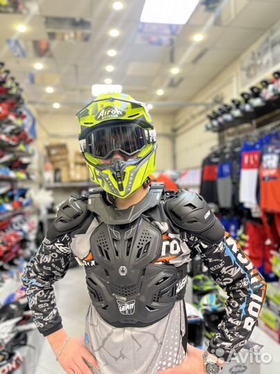 Защита тела+шея Leatt Fusion Vest 3.0