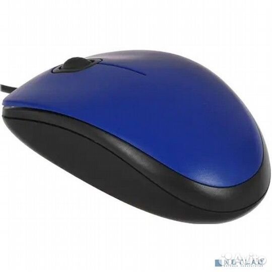 Мышь Logitech M110 Silent Blue бесшумная, оптическая, 1000dpi, USB, 1.8м 910-005500