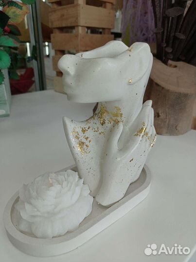 Гипсовые вазы и наборы