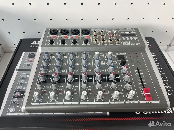 Микшерный пульт SVS audiotechnik AM-8 DSP