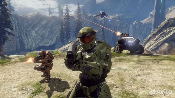 Halo Kampf Um Die Zukunft, б/у, множ.царап. (Xbox)