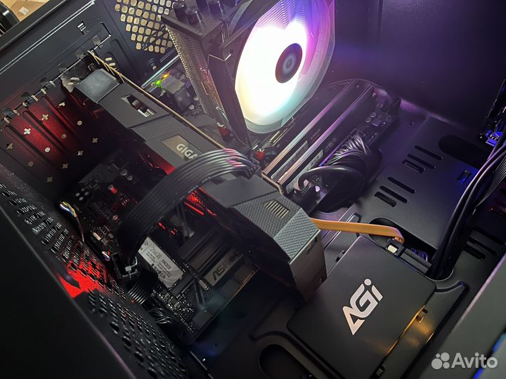 Игровой компьютер RX 6600xt