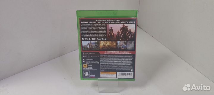 Игровые диски. Xbox One Red Dead Redemption 2