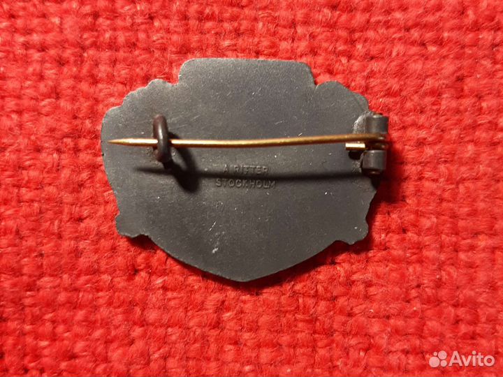 Значок /ассоциация тяжелой атлетики/ Швеция.1922г