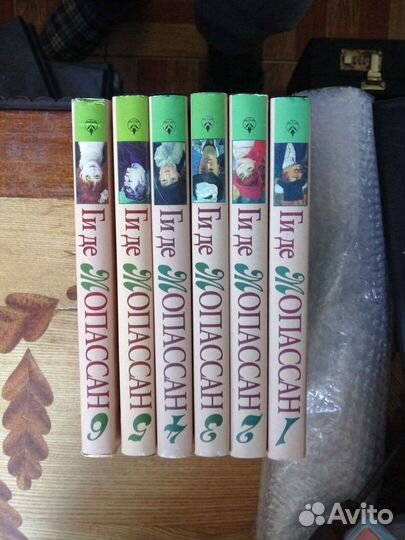 Ги де Мопассан в 6 томах. изд-во