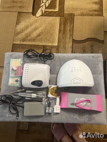 Б/у набор для наращивания ногтей