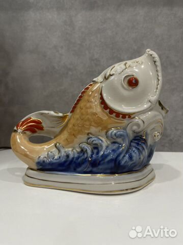 Фарфоровая статуэтка Рыба