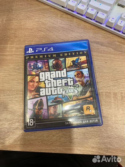 Gta v ps4 диск