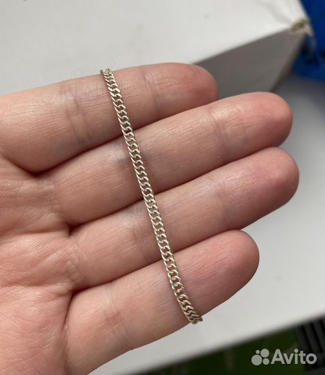 Серебряные цепочки 2шт