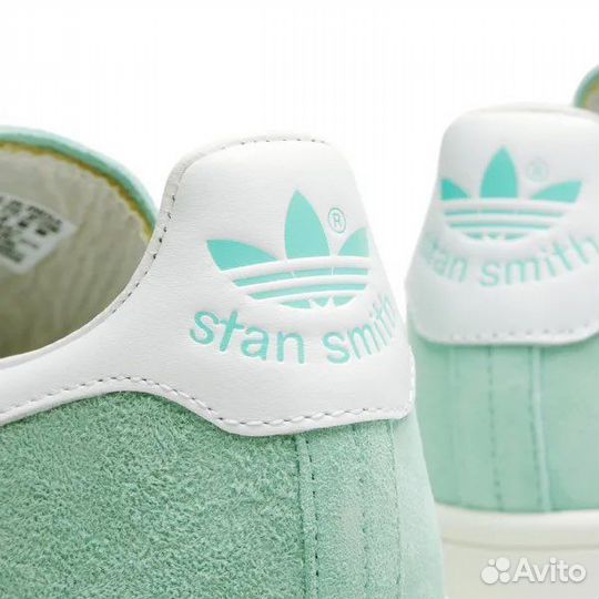 Adidas Stan Smith кроссовки из замши оригинал