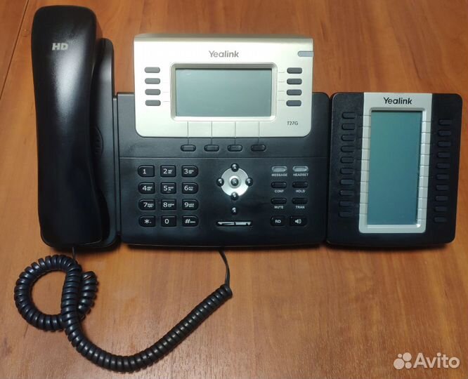 SIP Телефон Yealink T27G с приставкой EXP20