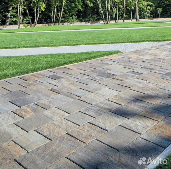 Тротуарная плитка, брусчатка